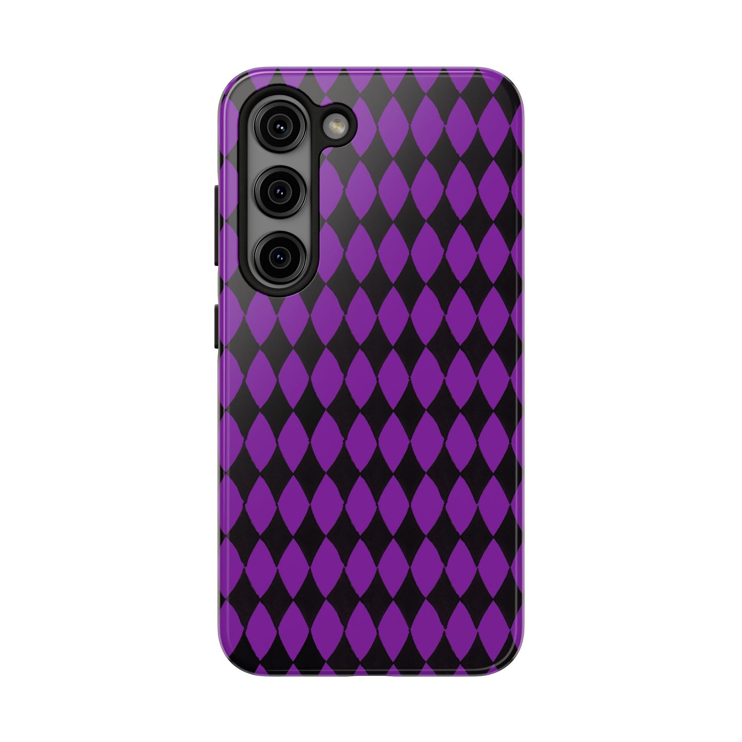Diamond Purple / Black Phone Case
