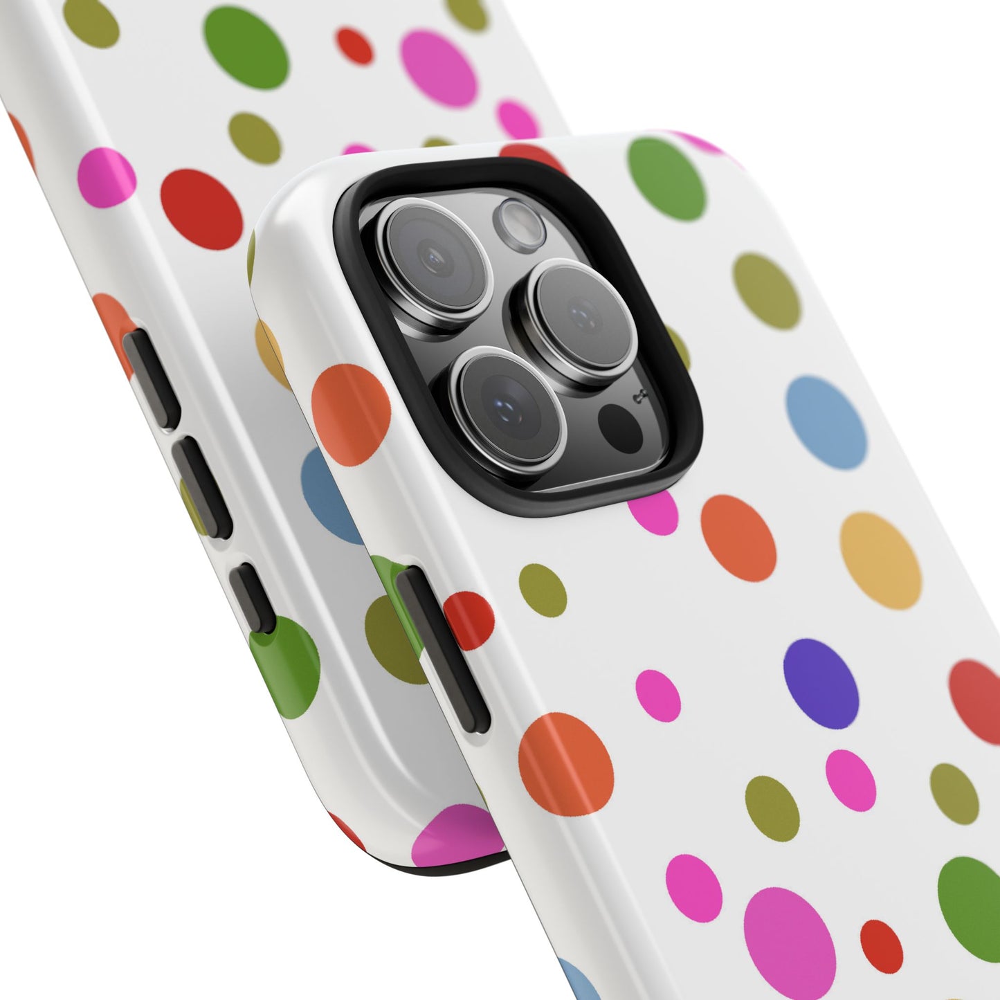 Dot Assortment White Phone Case