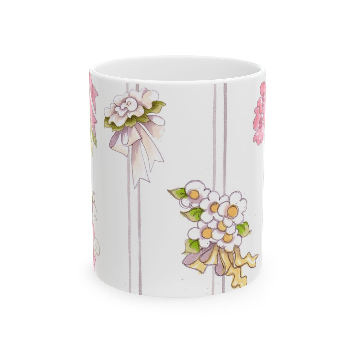 Bouquet Stripe Cup