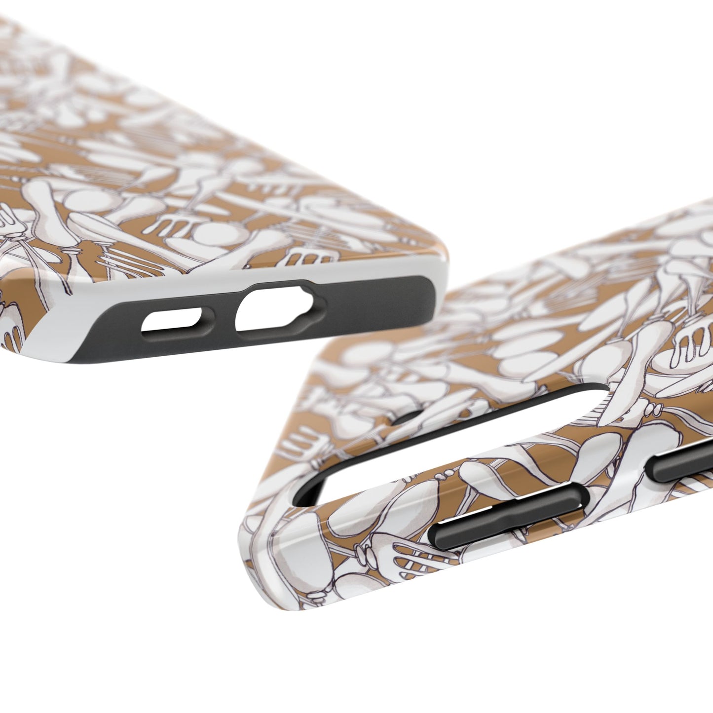 Silverware Wars Brown Phone Case