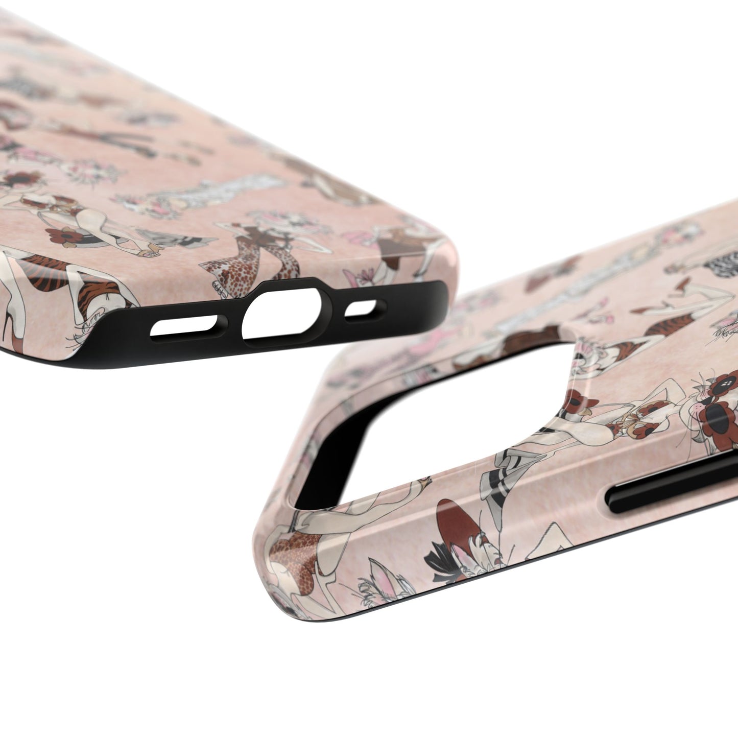 Spotted Lilies Pink Phone Case