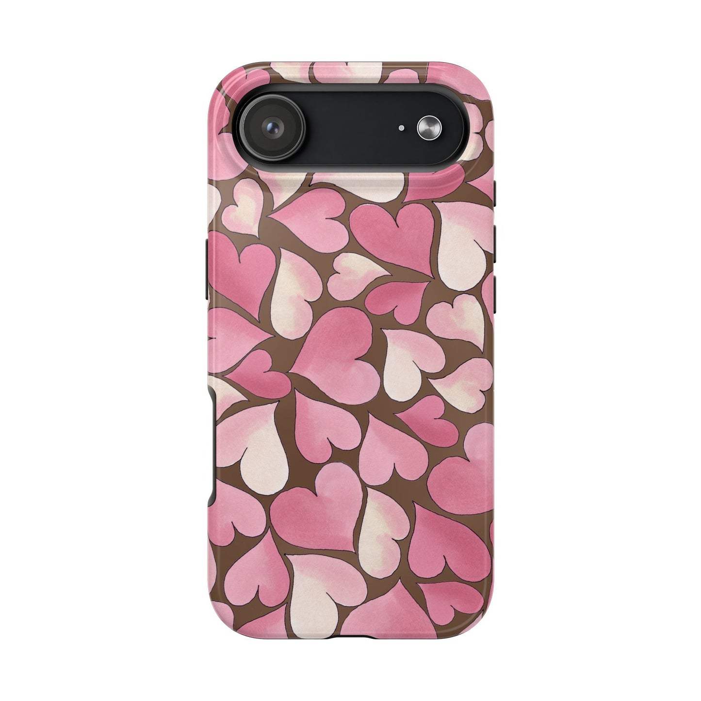 Hearts Chocolate Phone Case