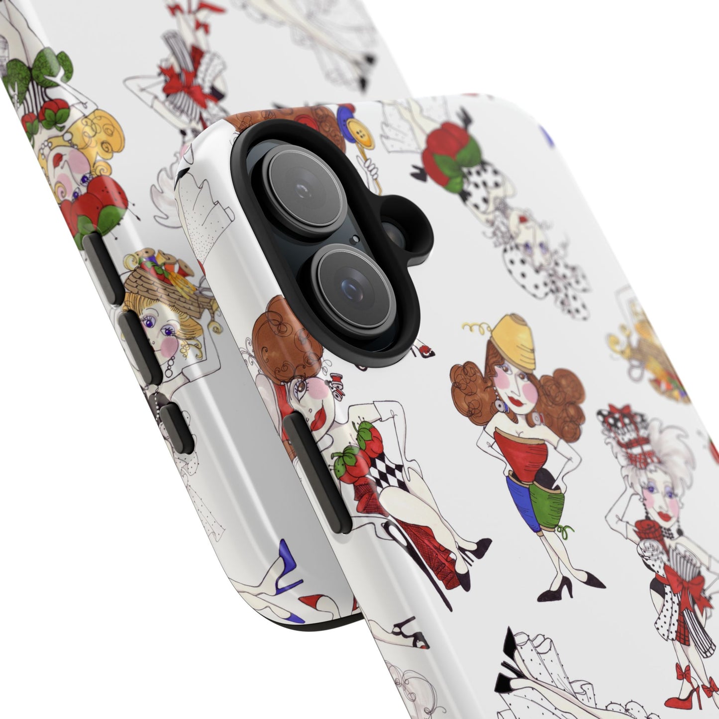 Sew Tossed White Phone Case