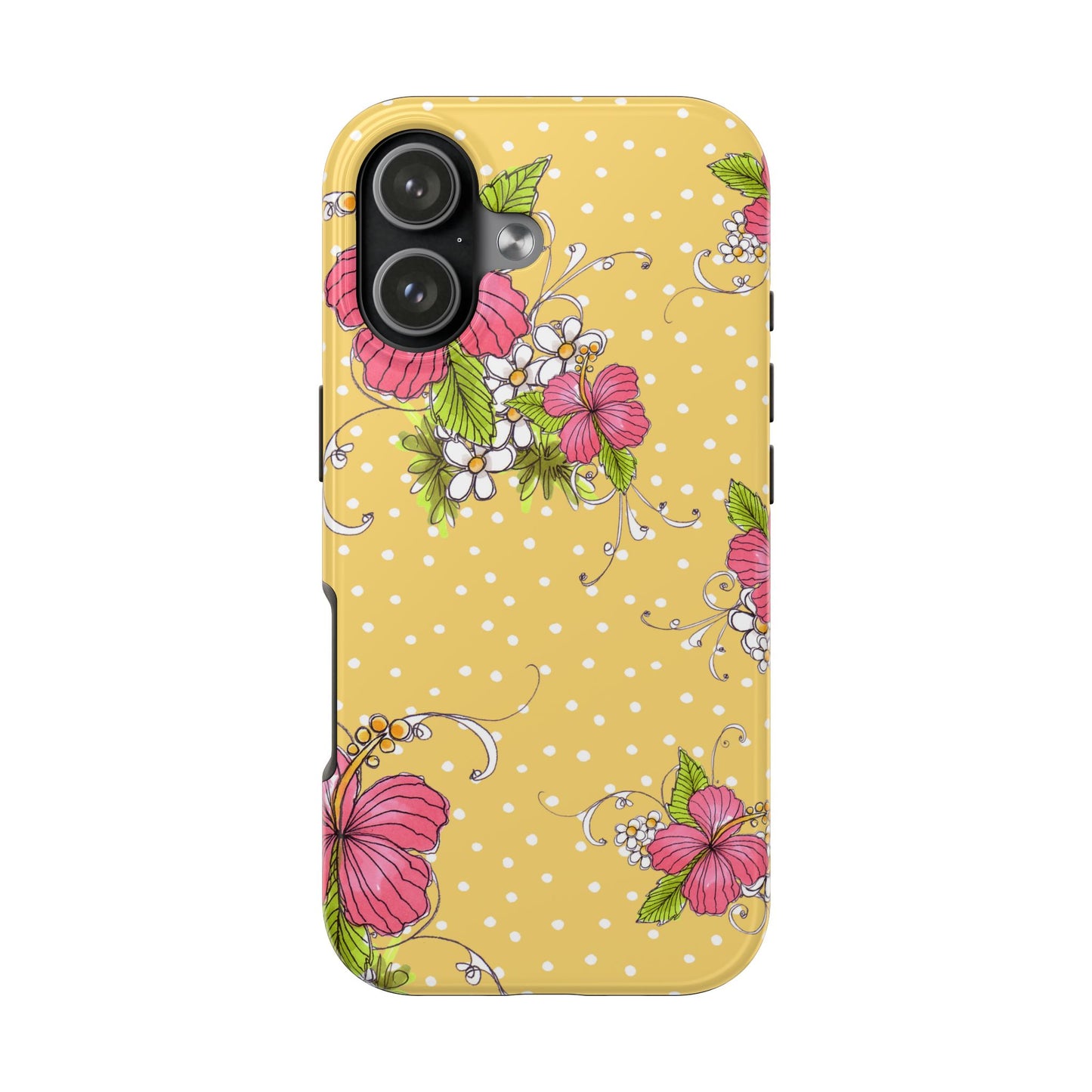 Lady Luau Yellow Phone Case