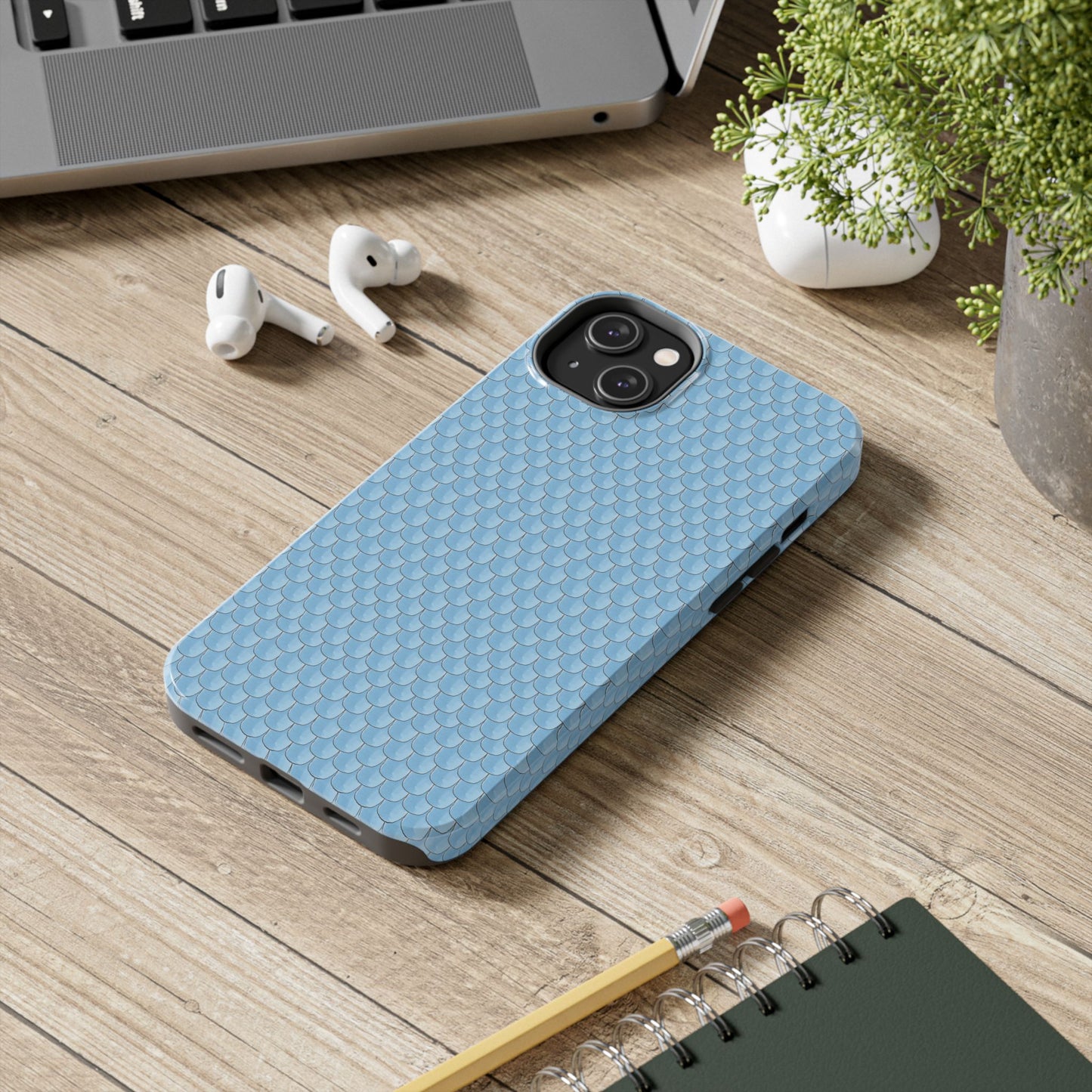 Scales Blue Phone Case