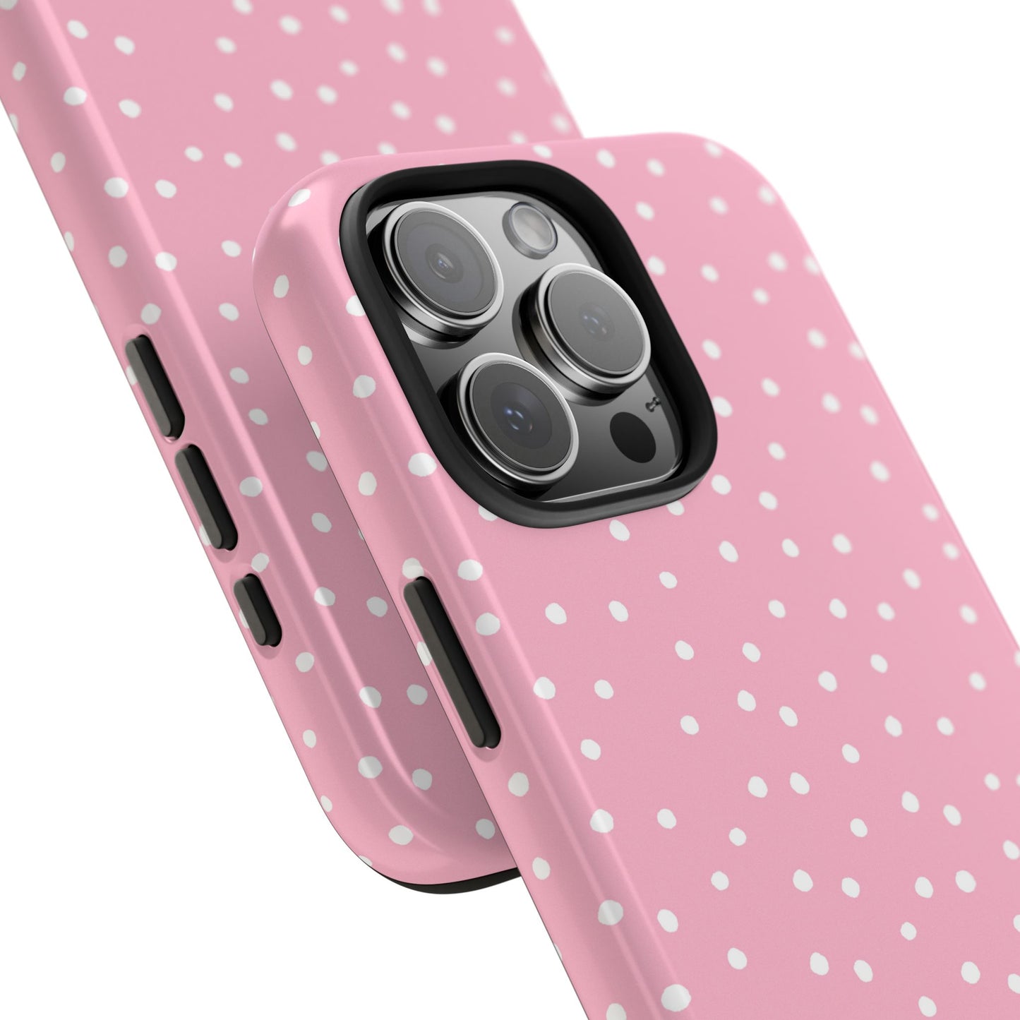 Dinky Dots Pink / White Phone Case