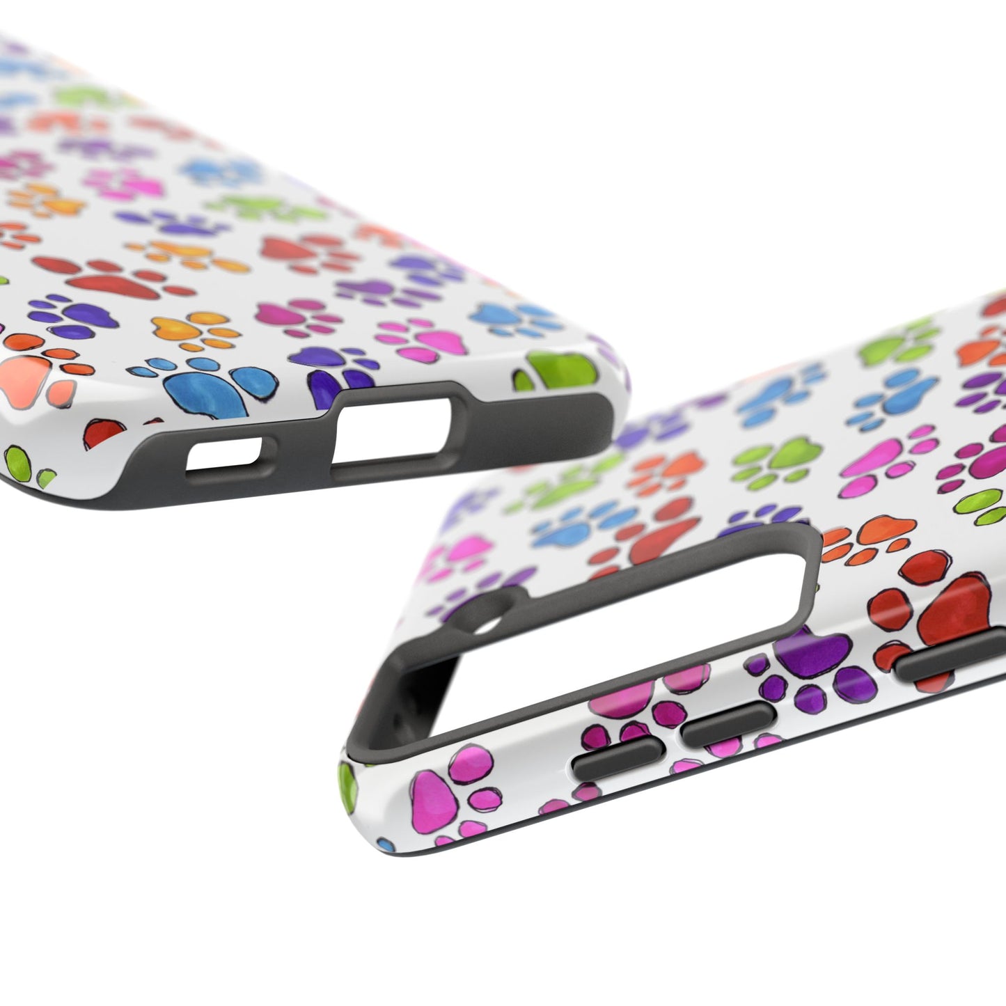 Fancy Paws White Phone Case
