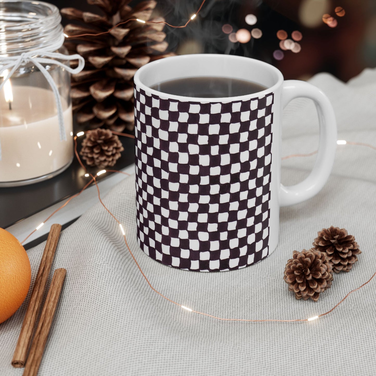 Checkerboard Cup