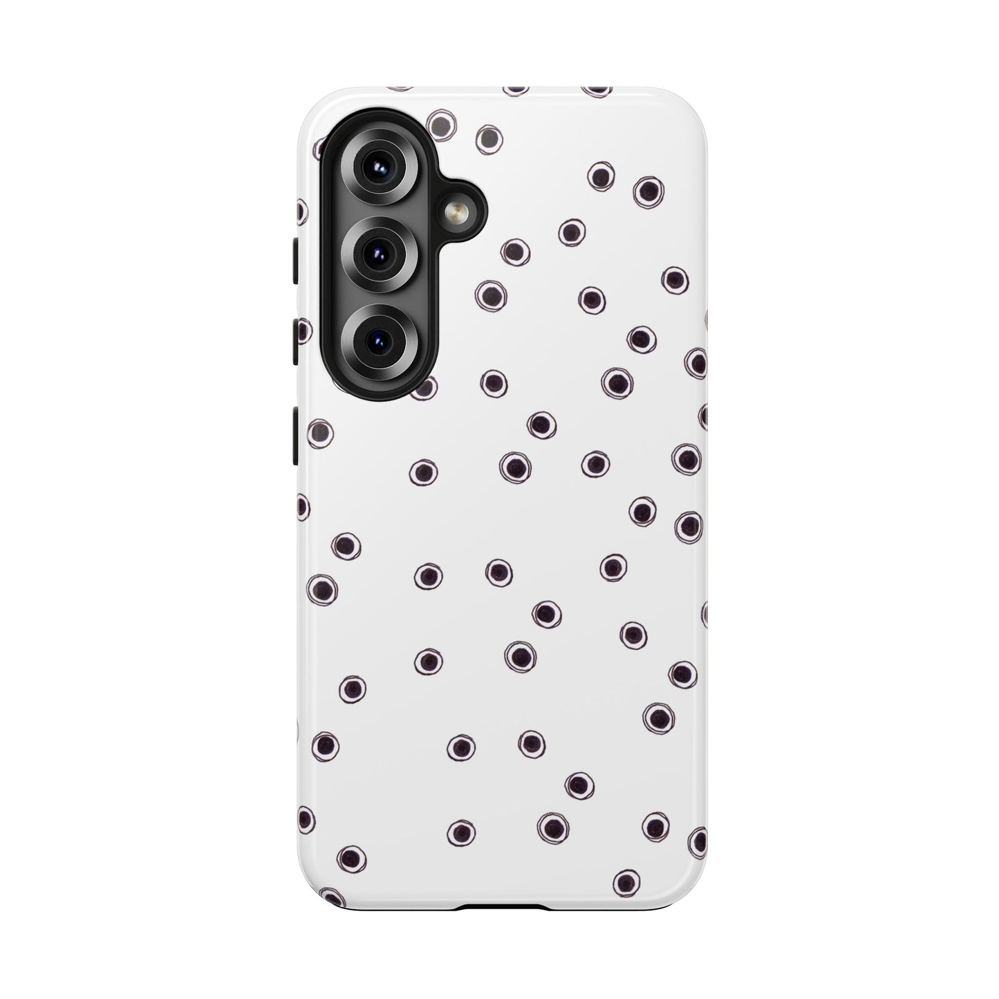 Halo Dots White Phone Case