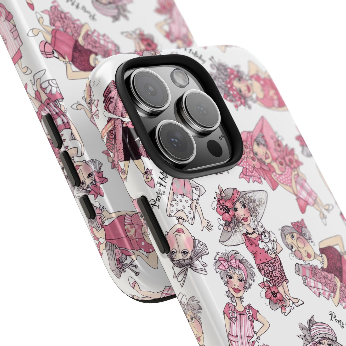 Parisians White Phone Case