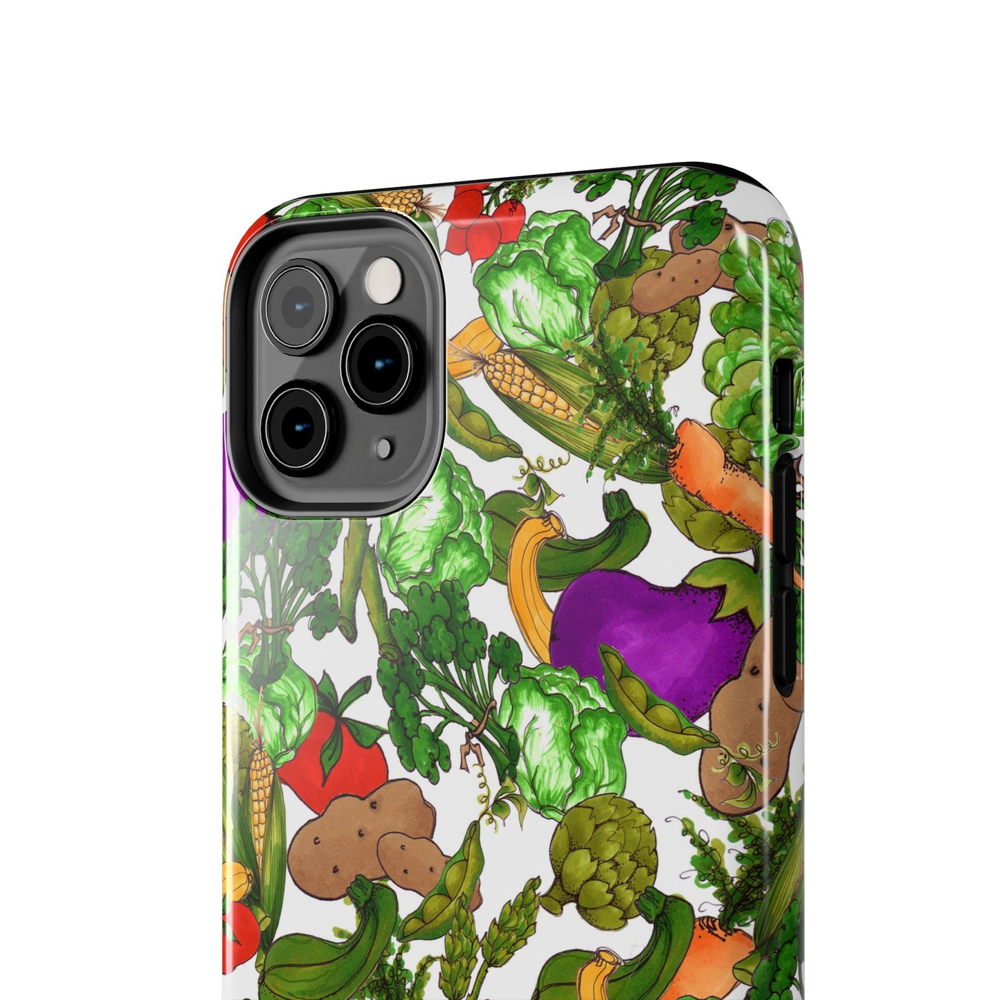 Veggie Jungle White Phone Case