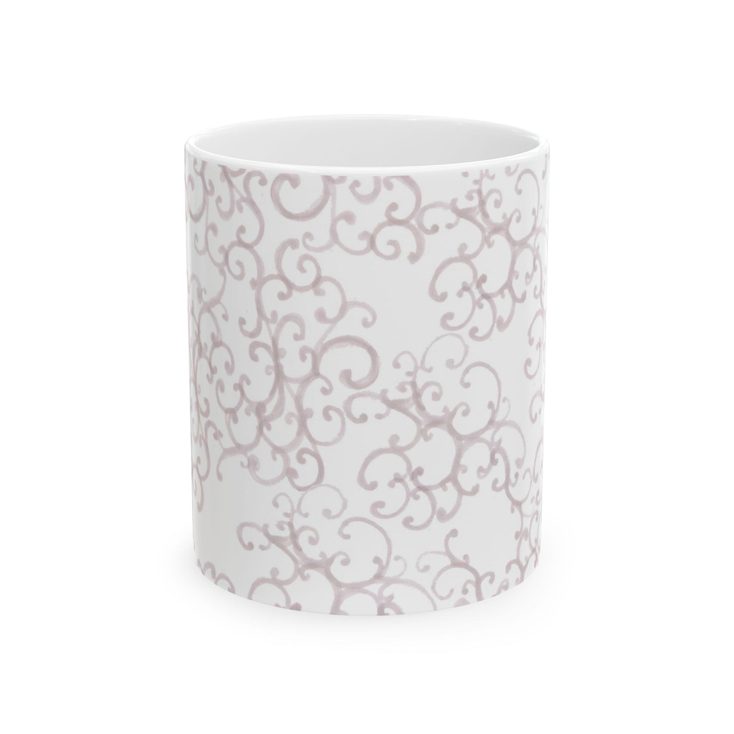 Scrollie White / Silver Cup