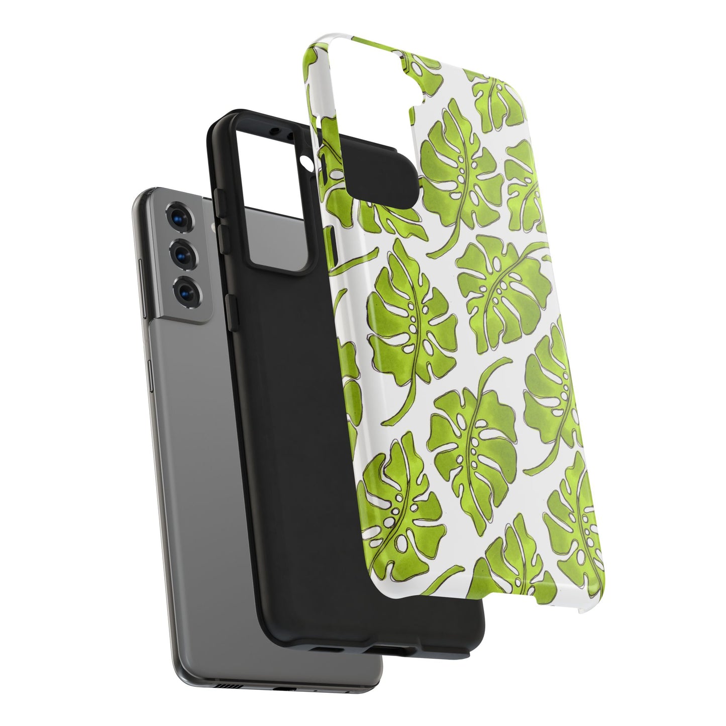 Big Leaf White Phone Case