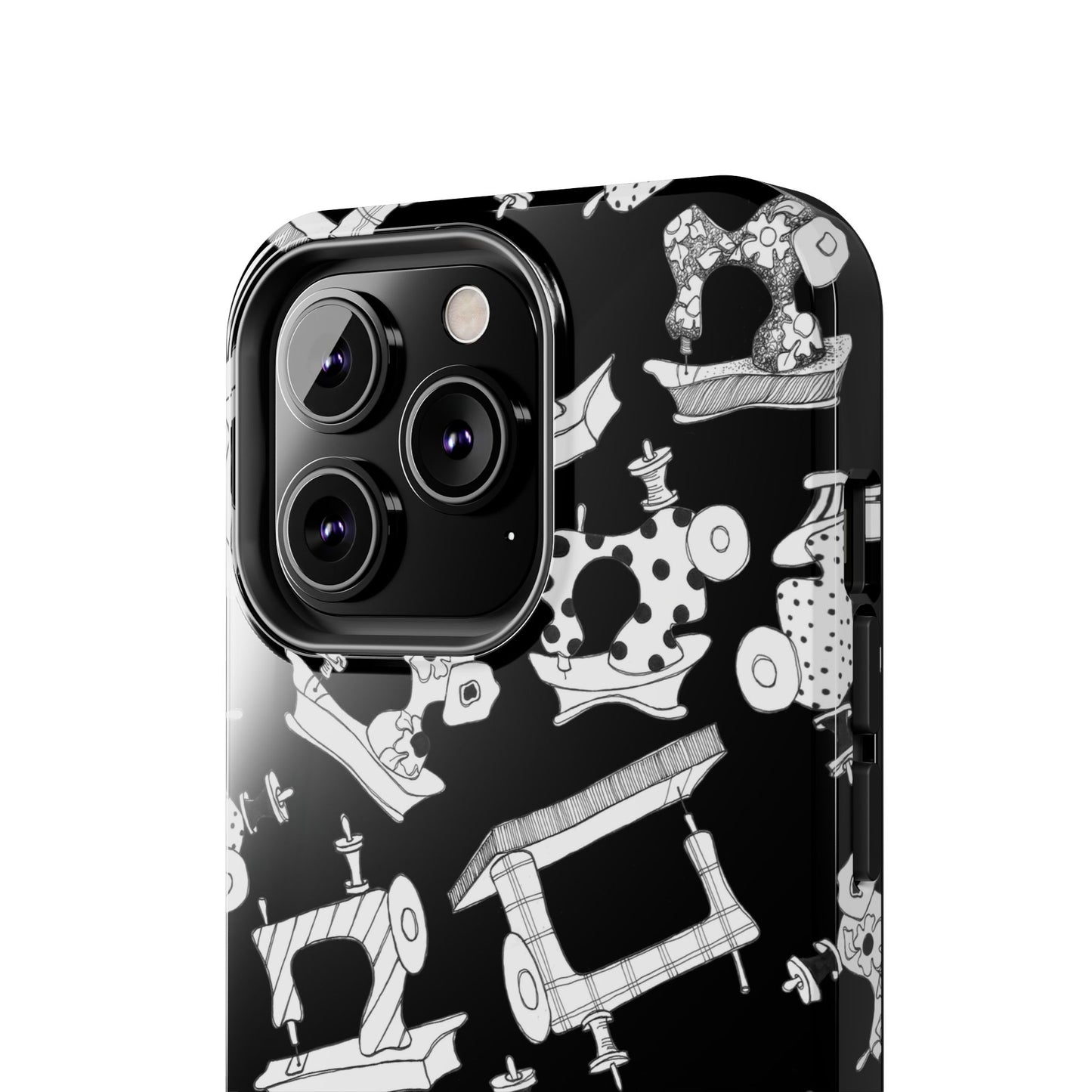 Sew Essential Black Phone Case