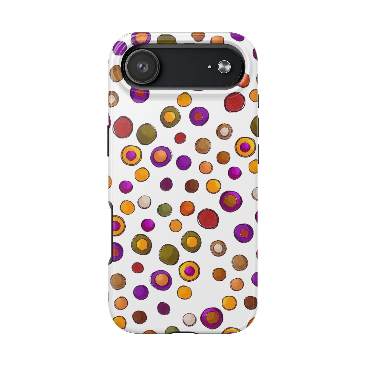 Sesame Dot White Phone Case