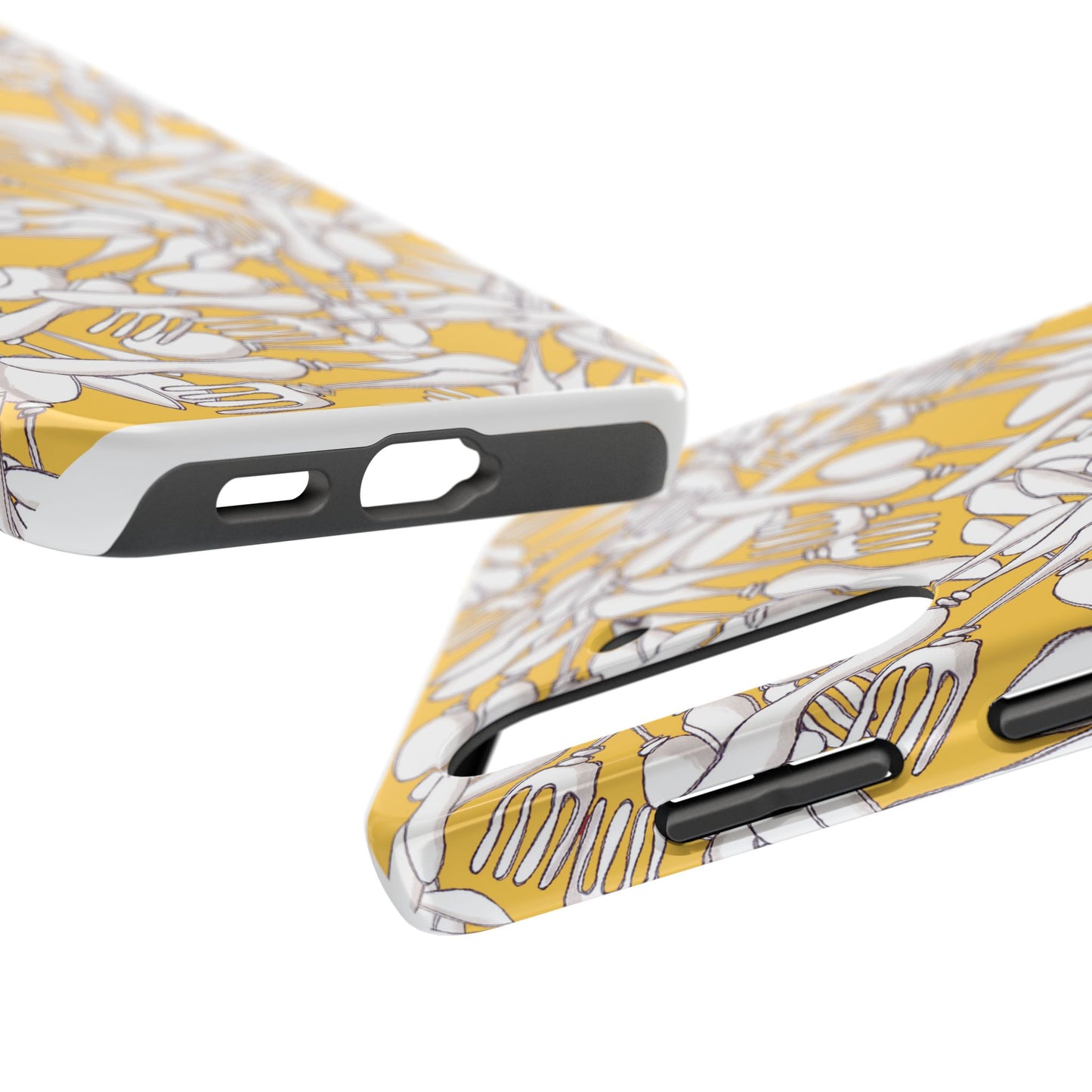 Silverware Wars Yellow Phone Case