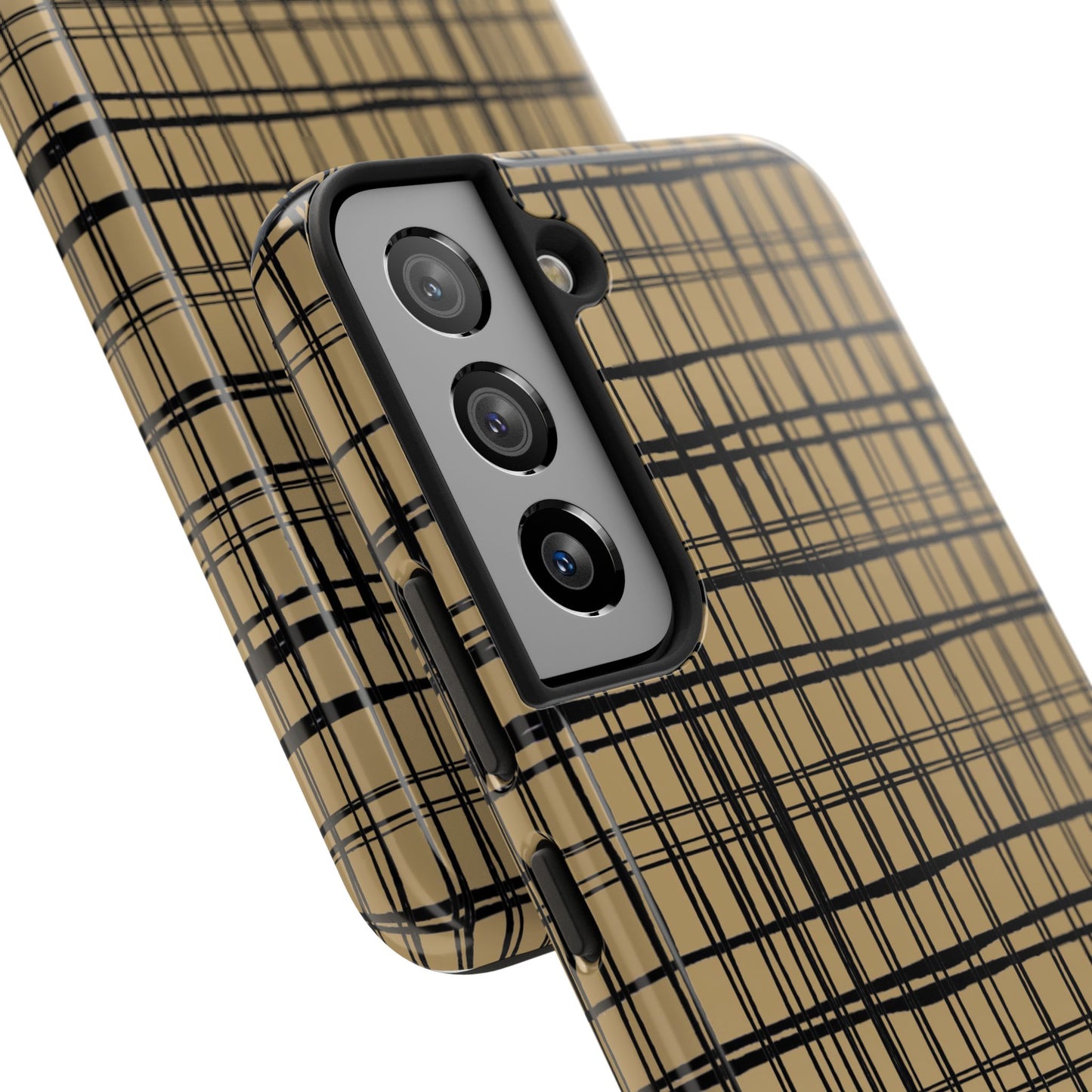 Doggie Fence Tan Phone Case