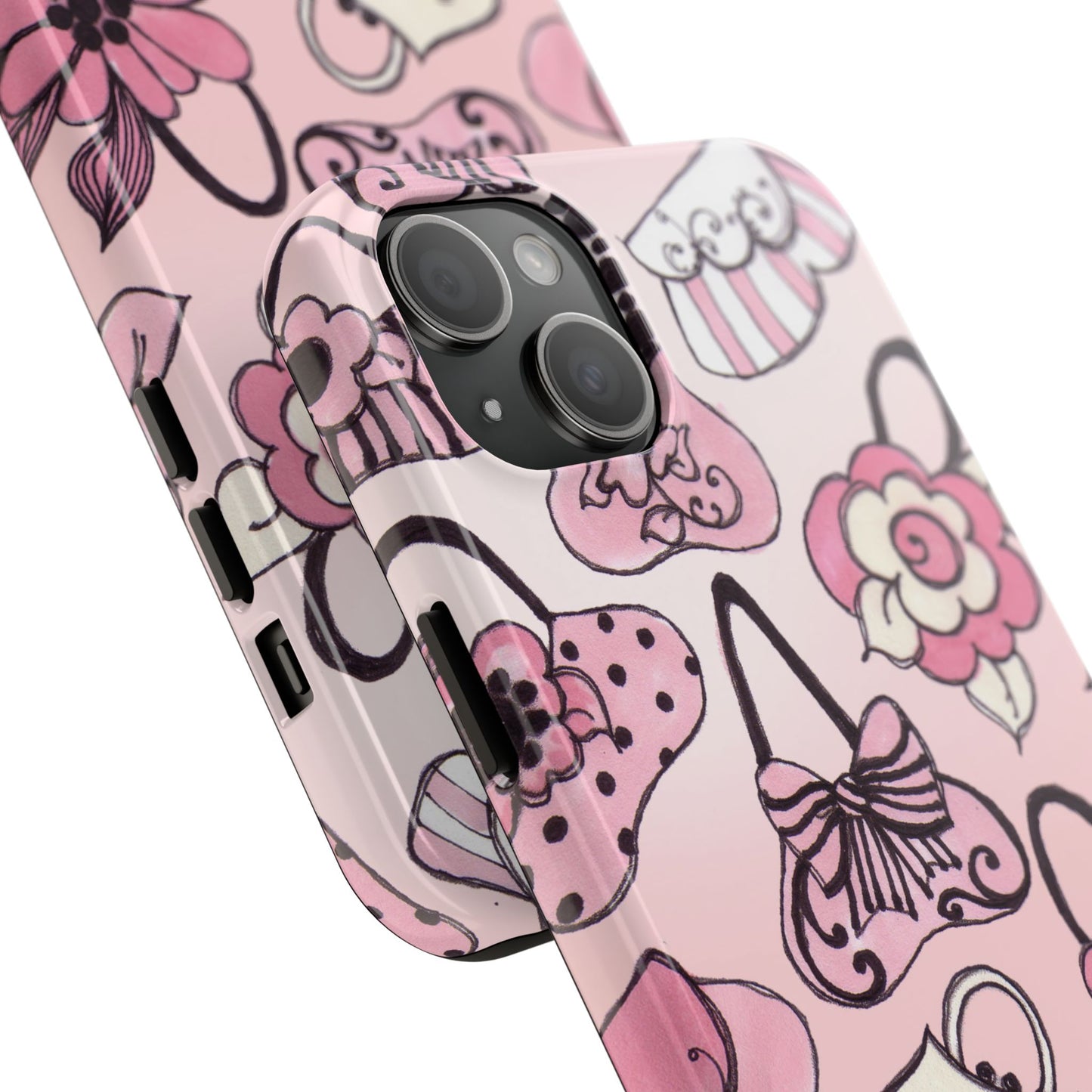 Cat Bags Pink Phone Case