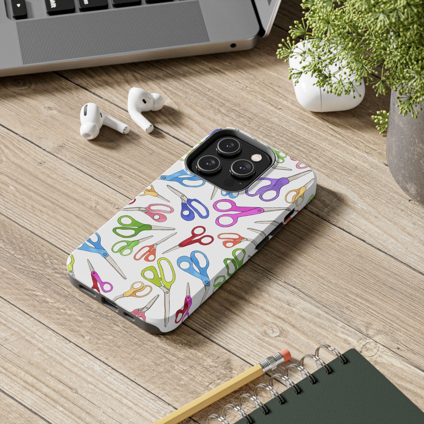 Shear Fun White Phone Case