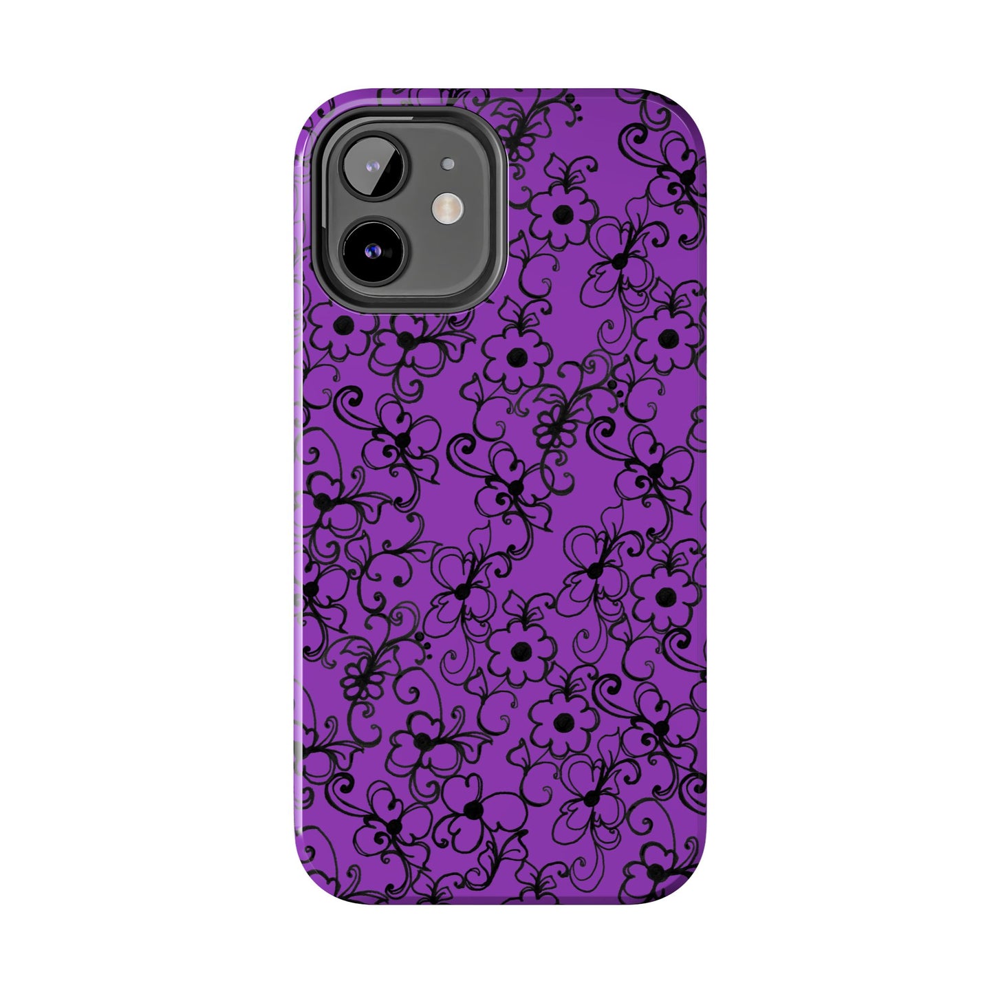 Daisy Jungle Purple Phone Case