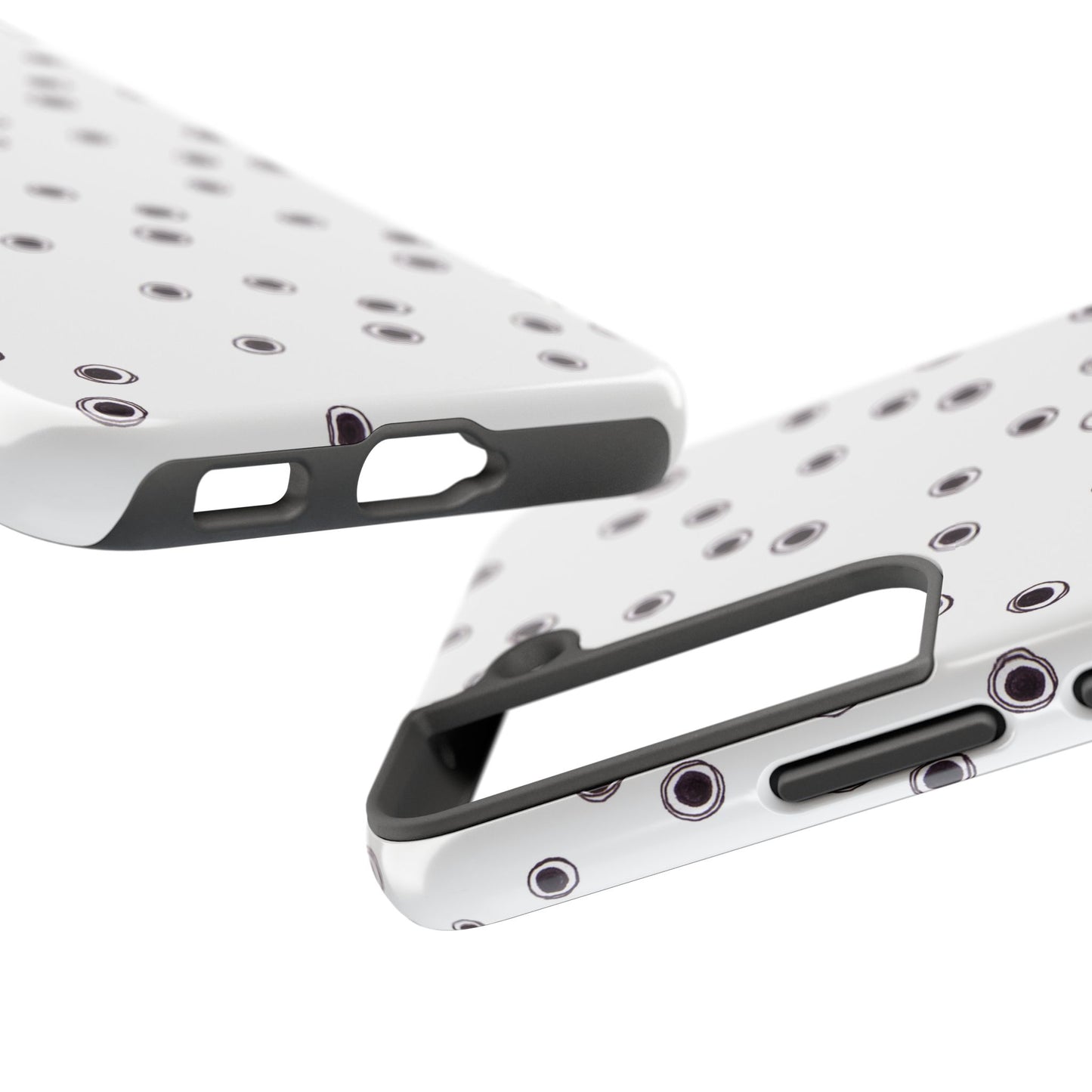 Halo Dots White Phone Case