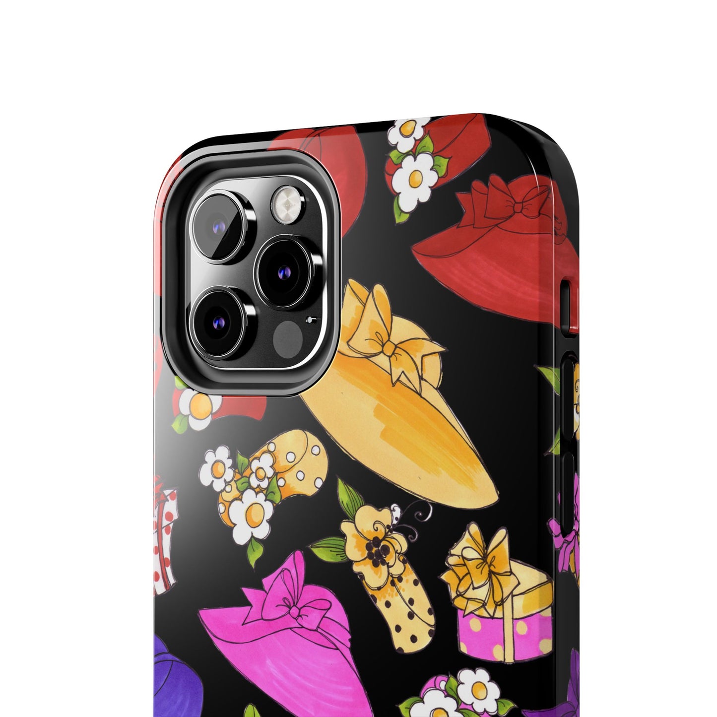 Accessories Tossed Black Phone Case