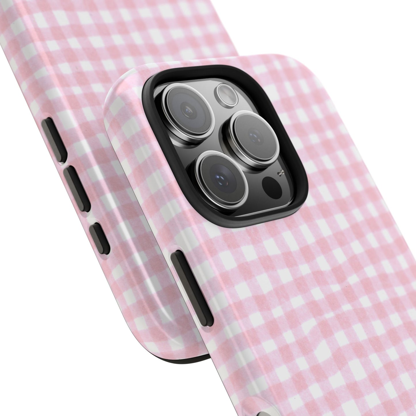 Wonky Chipper Check Pink Phone Case