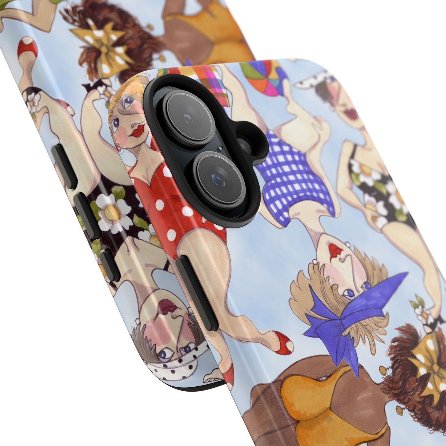 Bathing Beauties Blue Sky Phone Case