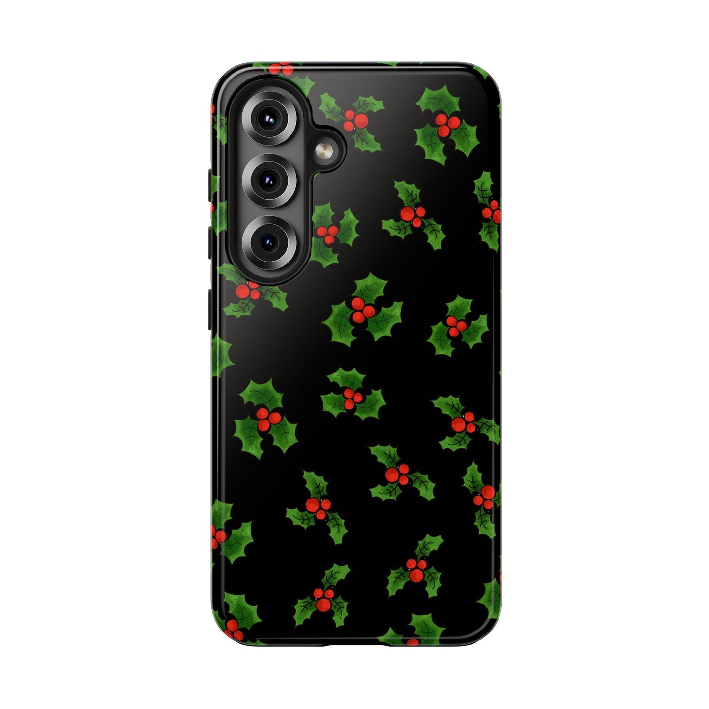 Lotsa Holly Black Phone Case