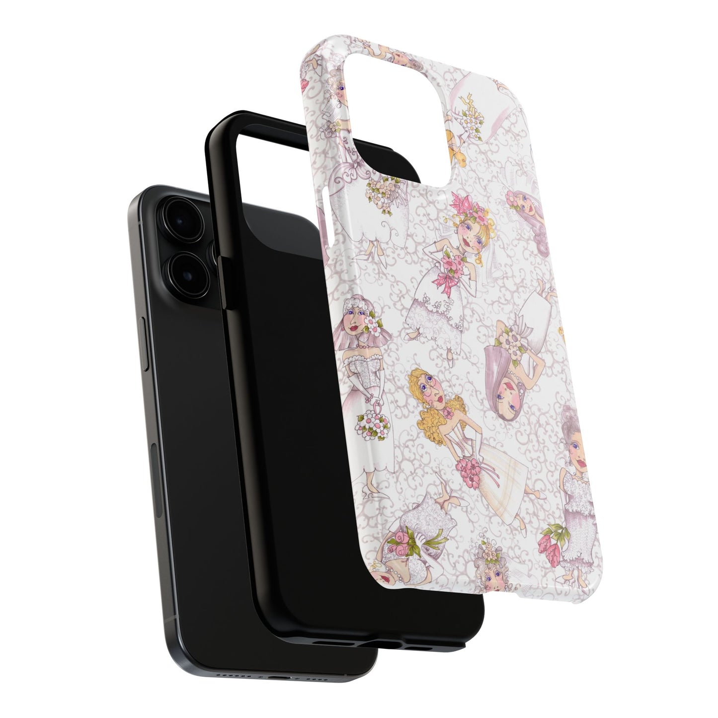 Bridal Scroll Phone Case