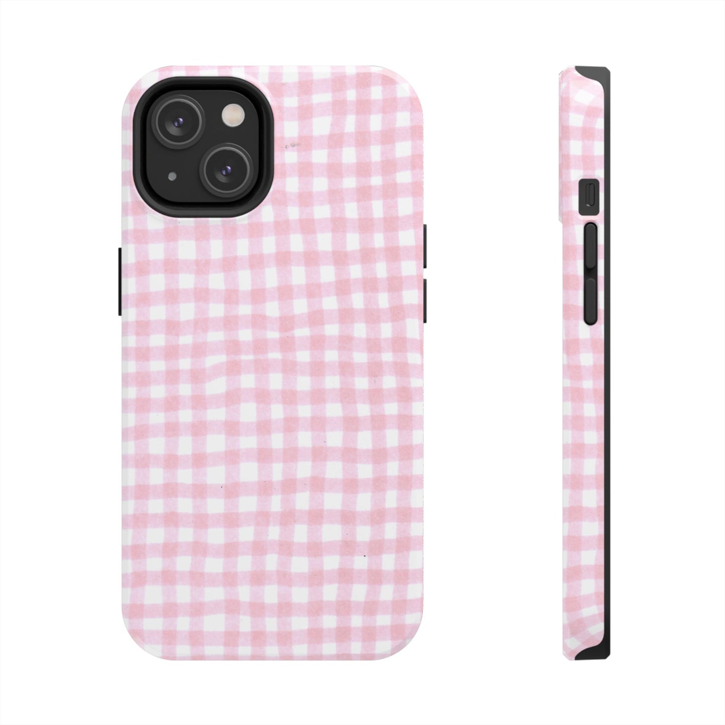 Wonky Chipper Check Pink Phone Case
