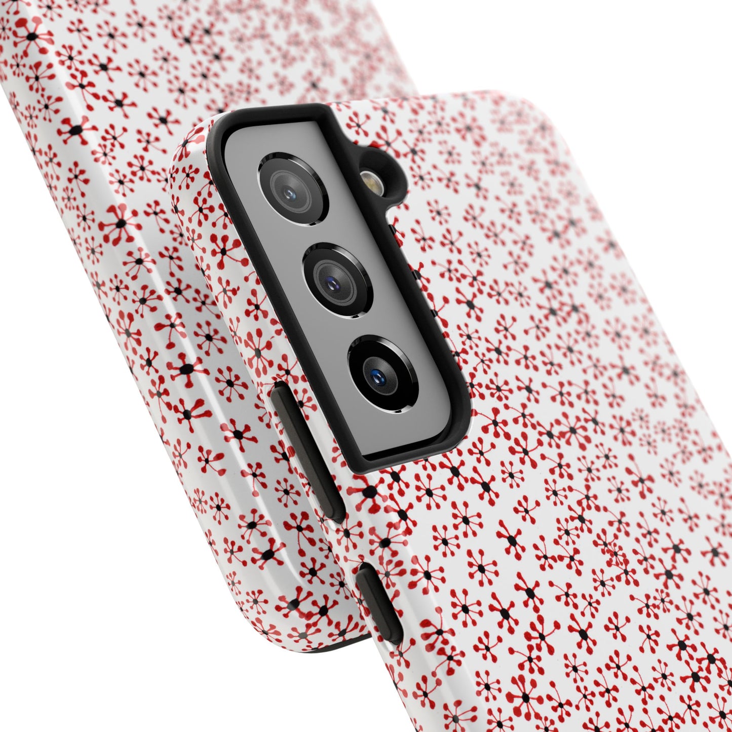 Flock of Red Daisies Phone Case