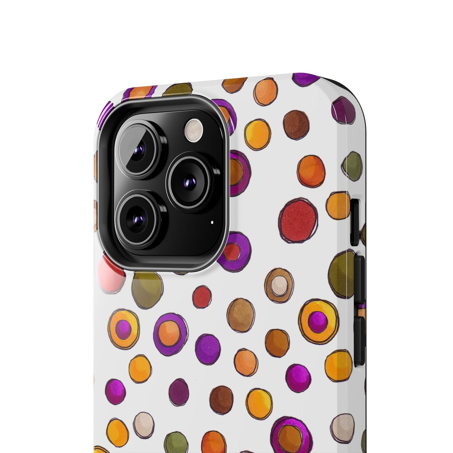 Sesame Dot White Phone Case