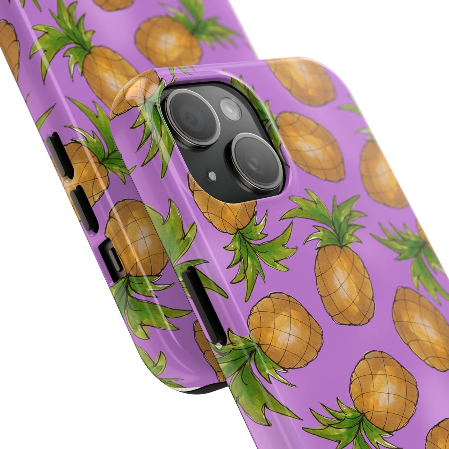 Pineapple Toss Lilac Phone Case