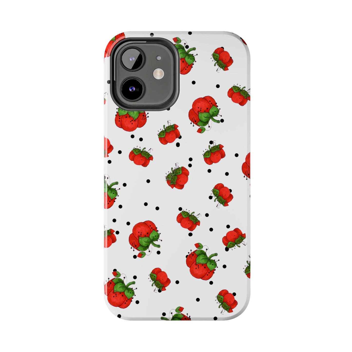 Pin Dots White Phone Case