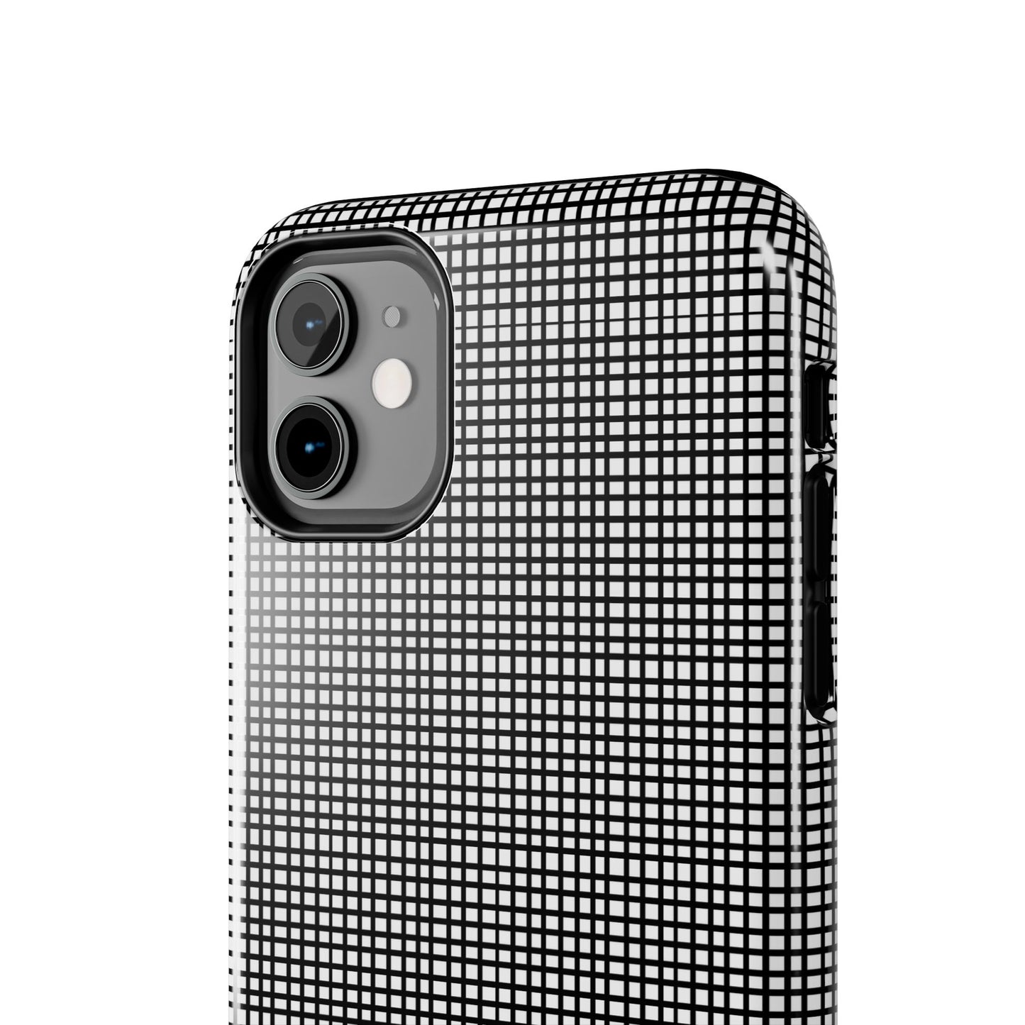 Window Pane White / Black Phone Case