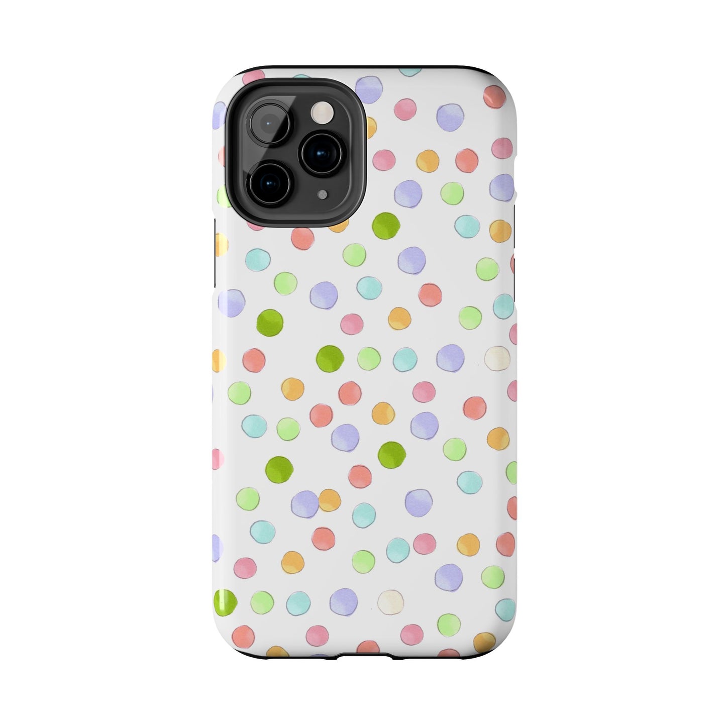 Happy Dots White Phone Case