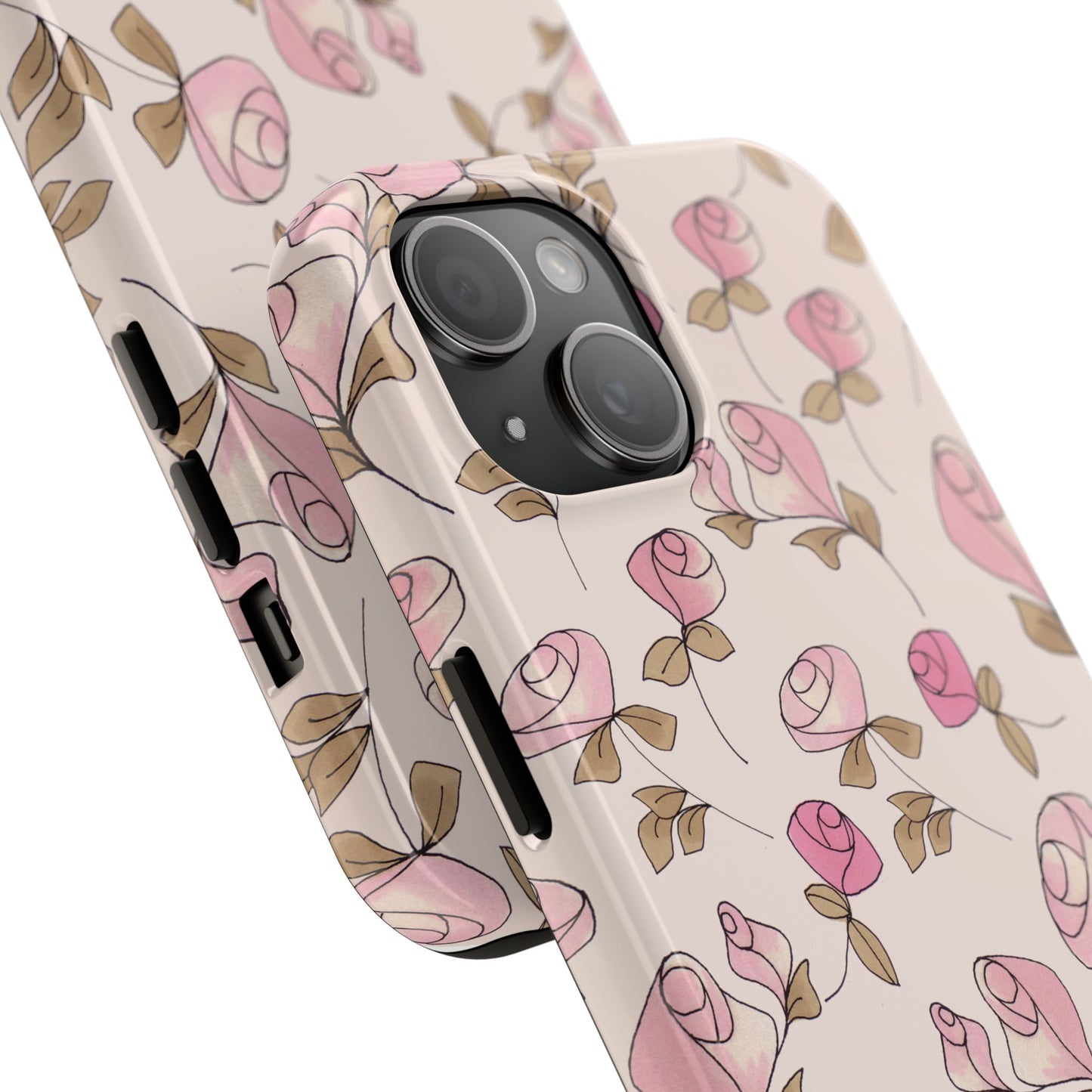 Simply Roses Pink Phone Case