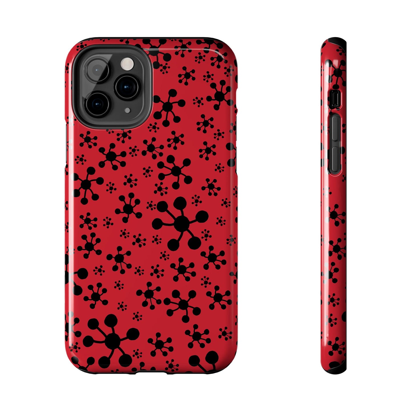 Jacks Red / Black Phone Case