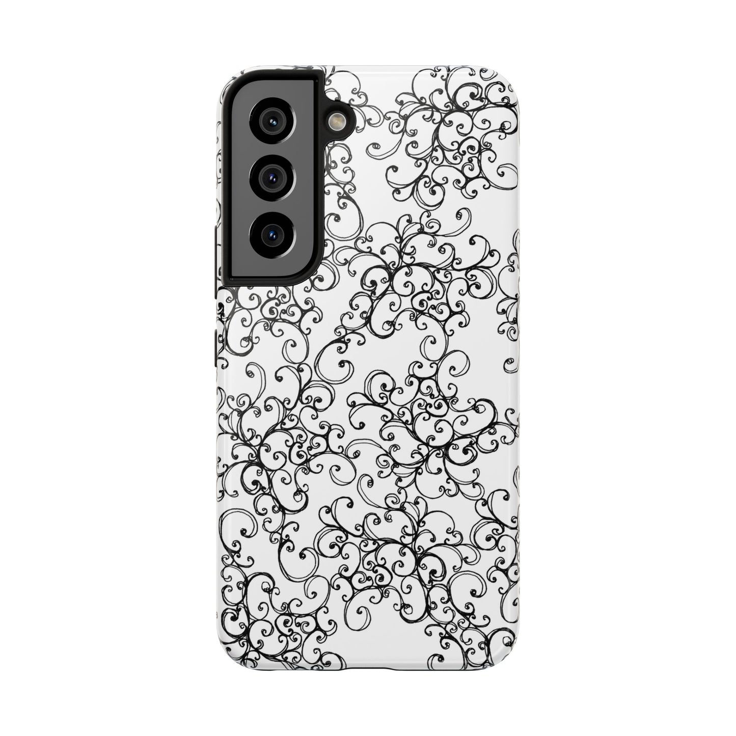Poodle Scroll Phone Case