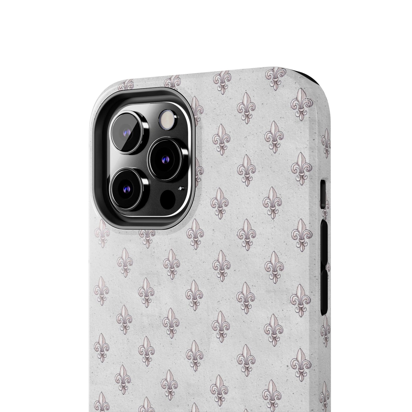 Fleurs Silver Phone Case
