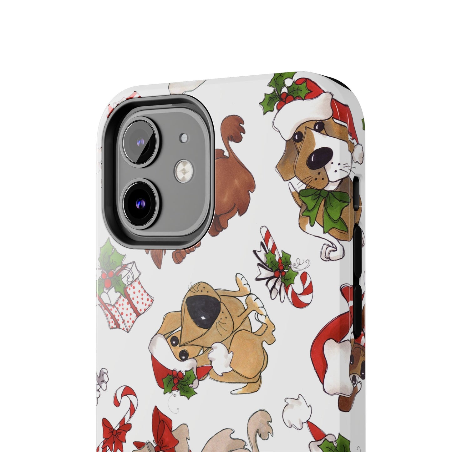 Doggie Toss White Phone Case