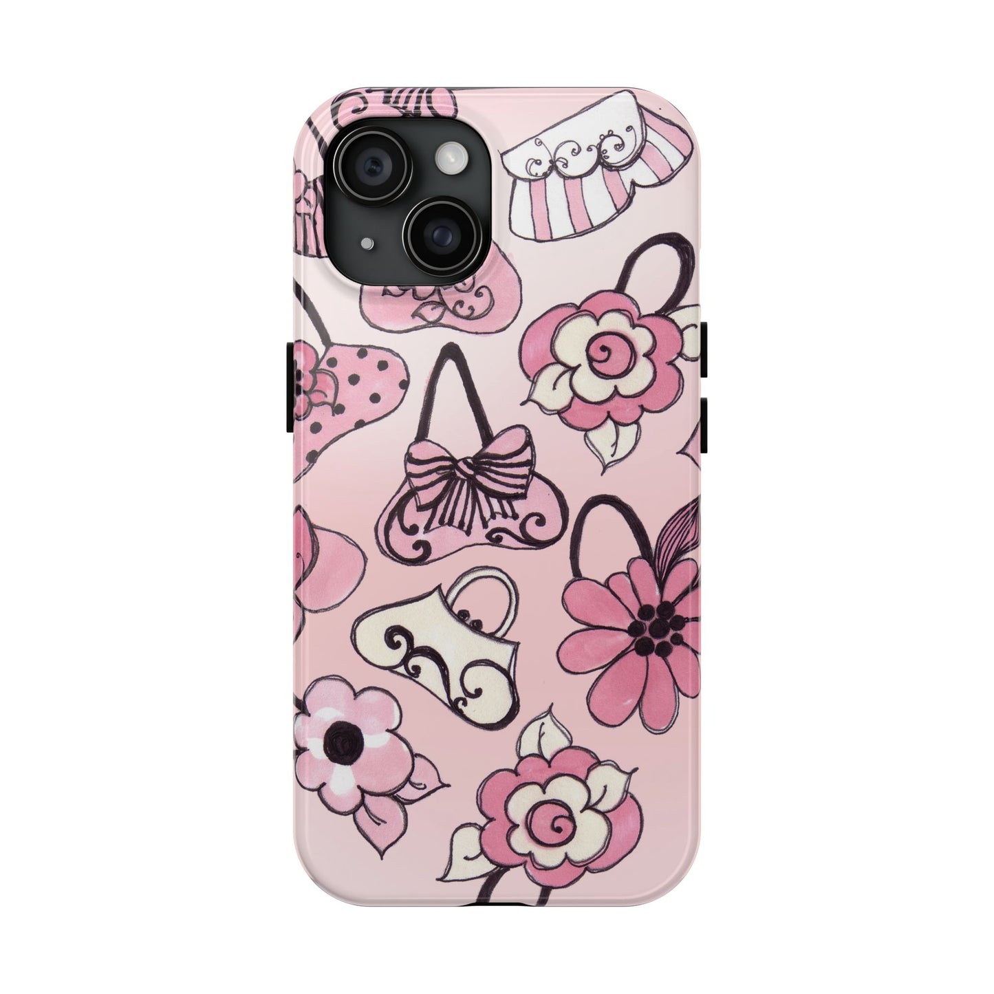 Cat Bags Pink Phone Case
