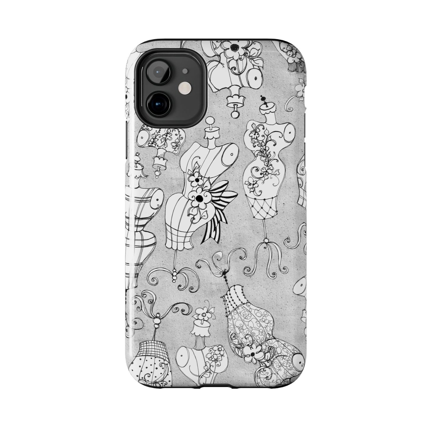 Mannequineque Silver Phone Case