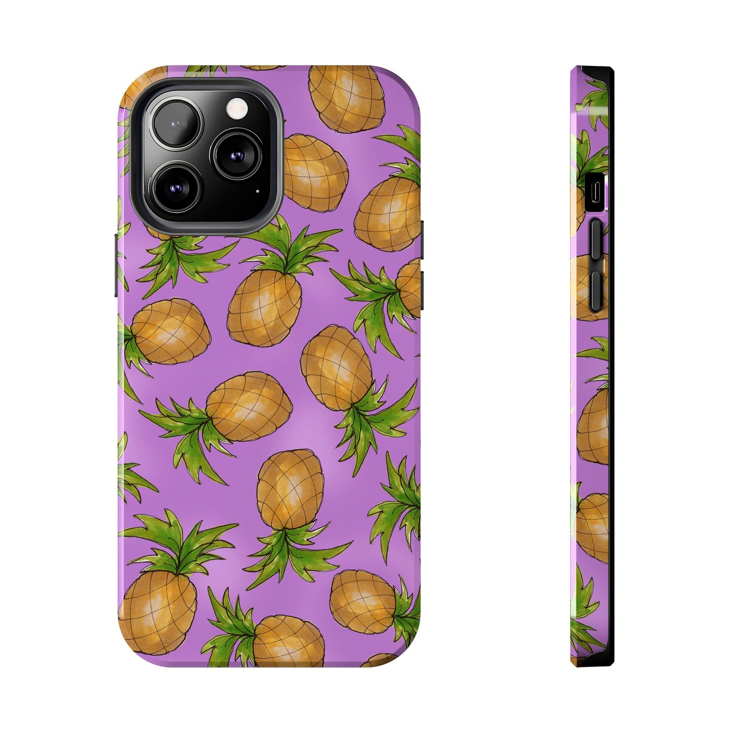 Pineapple Toss Lilac Phone Case
