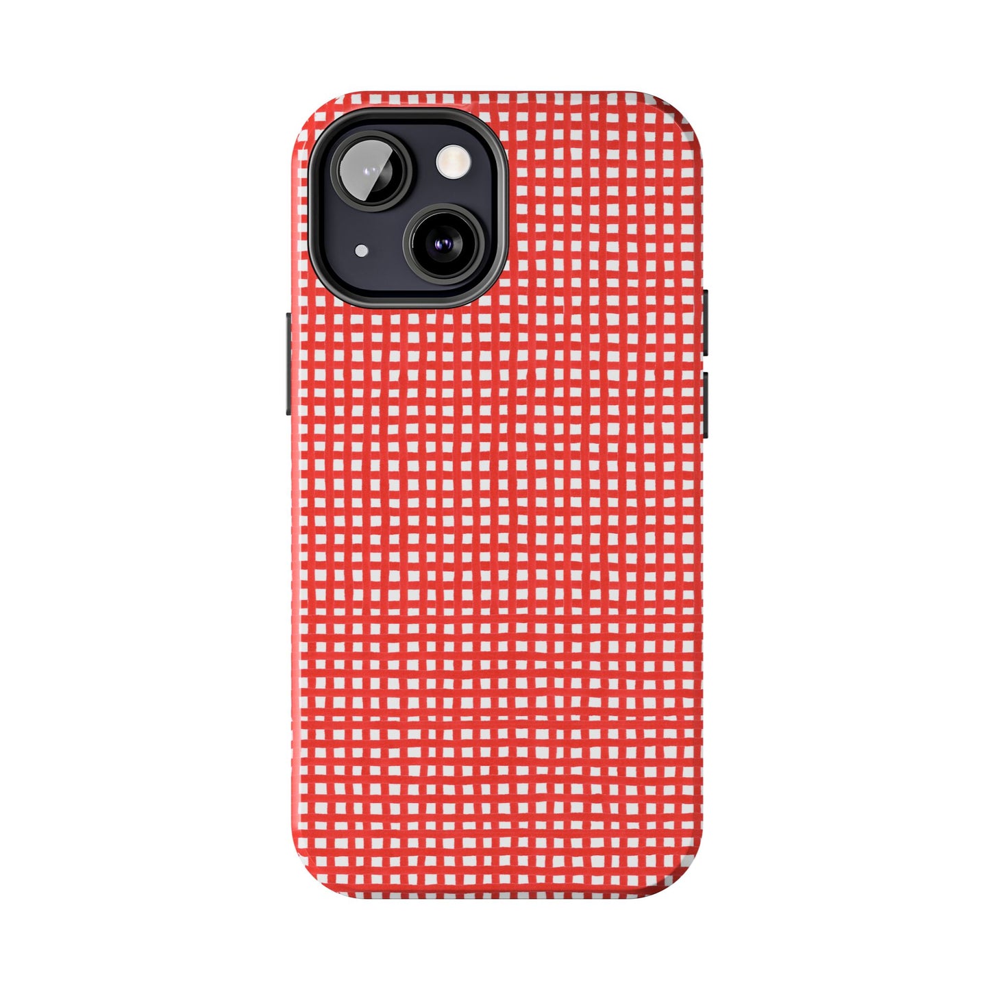 Chipper Check Red Phone Case