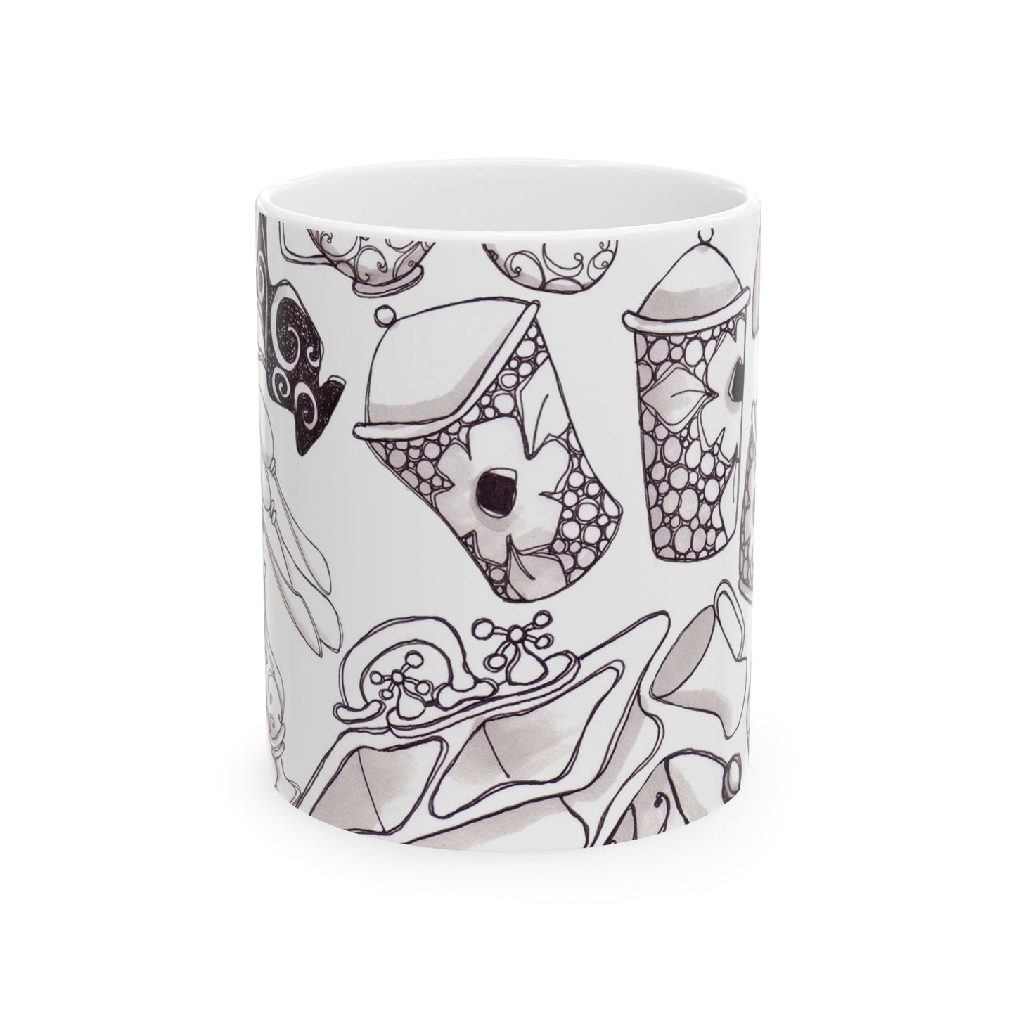 The Kitchen Sink White Cup