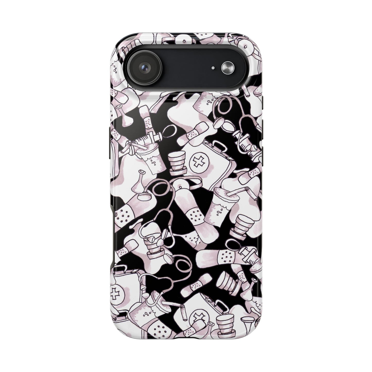 Med Stuff Black Phone Case