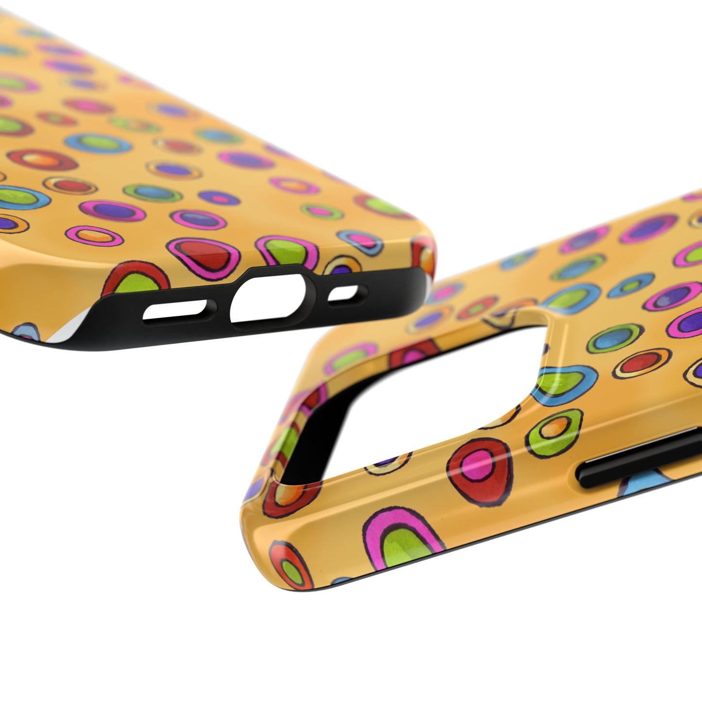 Dopey Dots Yellow Phone Case