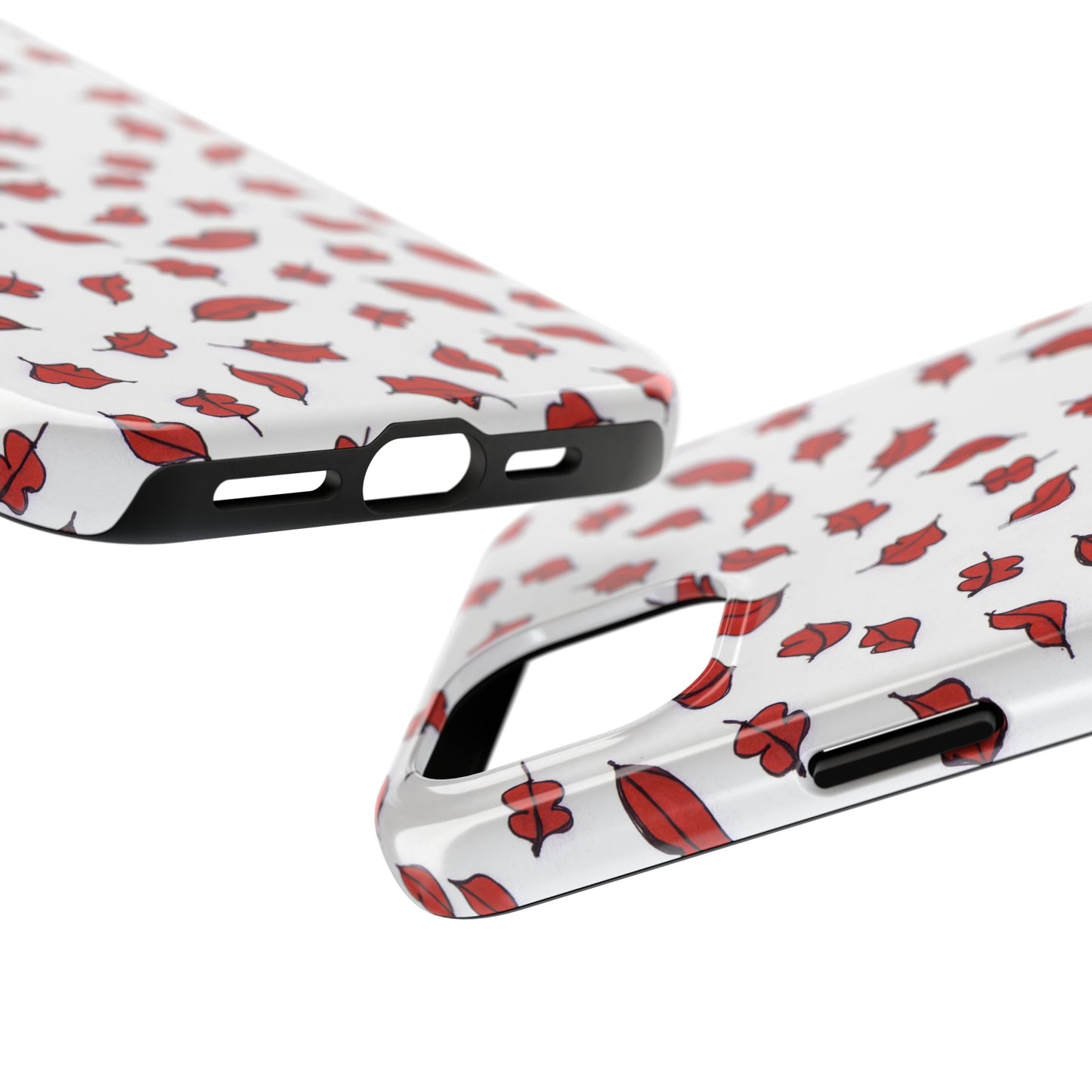 Autumn Lips White Phone Case